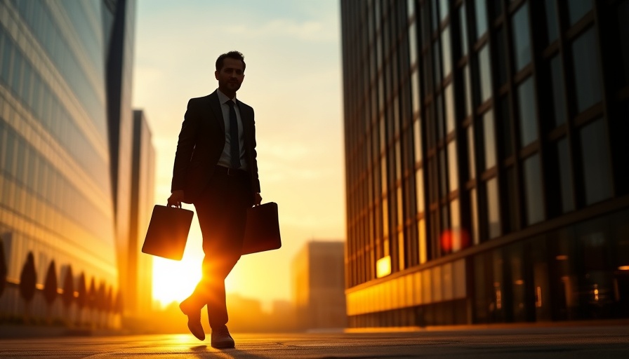 Silhouette of businessman walking, bank return to office policy.