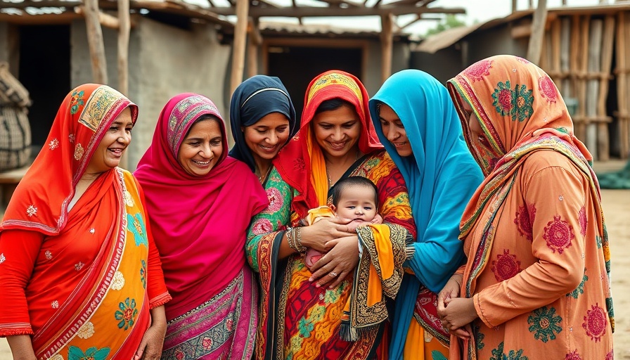 Women supporting breastfeeding in a village setting - strengthening national breastfeeding policies