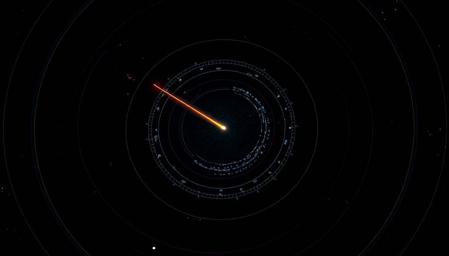 Diagram showing interstellar comet C/2025 N1 in solar system.