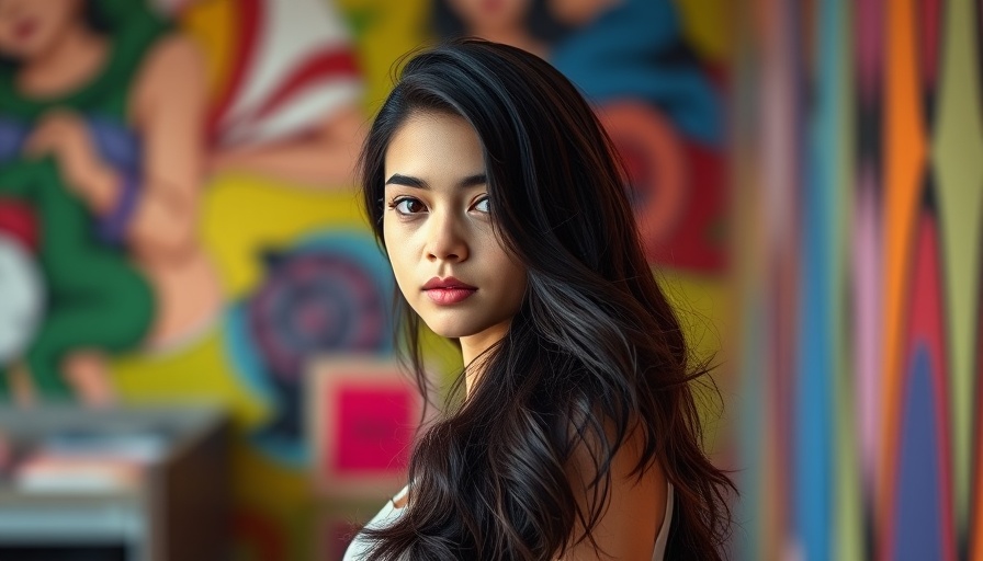 Cierra Ortega exits Love Island USA, colorful background.