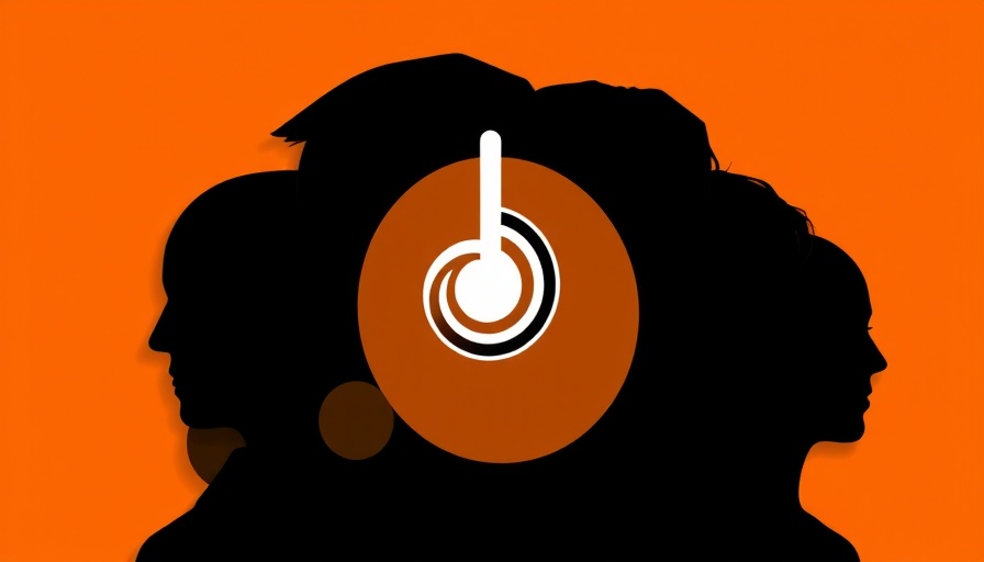 WHO vision and hearing screening illustration with profiles and spiral.