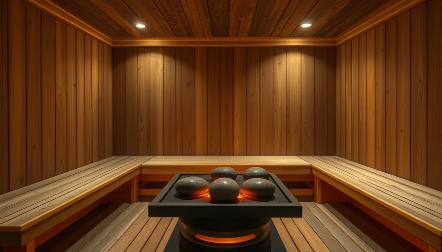 Warm wooden sauna interior showcasing dry sauna benefits.