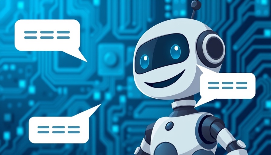 Genspark Super Agent friendly AI robot cartoon on circuit board.