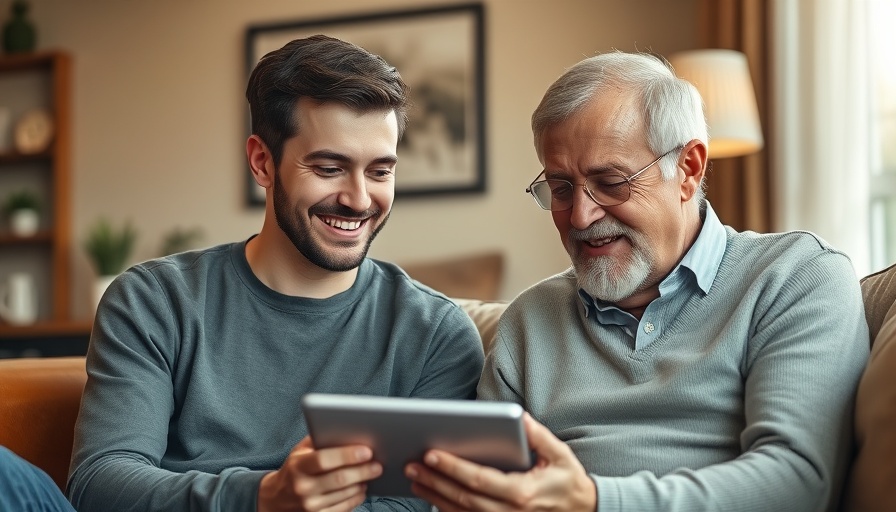 Buying a house from a family member discussion between two men.
