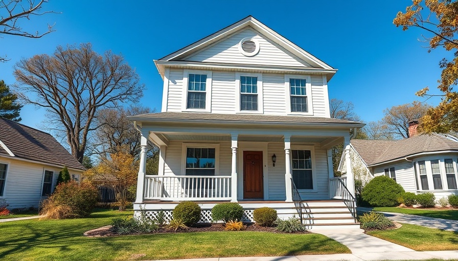 Charming house for sale as-is without inspection, sunny day