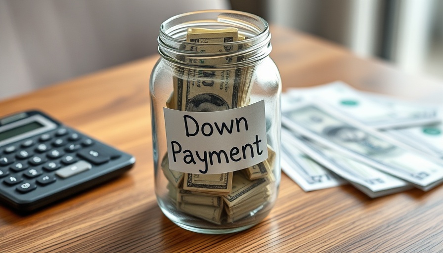 Costs of Owning a Home depicted by jar for down payment.