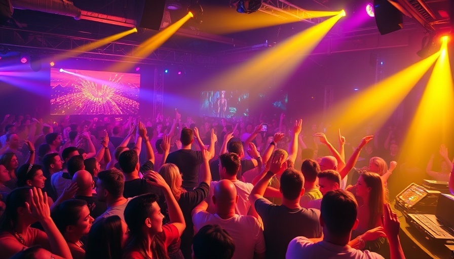 Vibrant crowd dancing at concert, Riot Nerd's Possible Closure.
