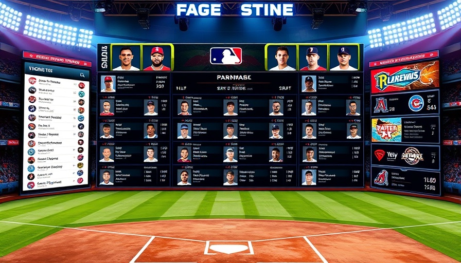 Immaculate Grid game show featuring player faces and team logos.