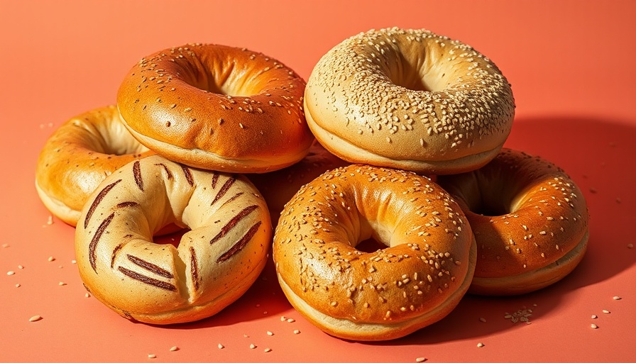 Kismet Bagels' expansion in Philadelphia showcases assorted bagels.
