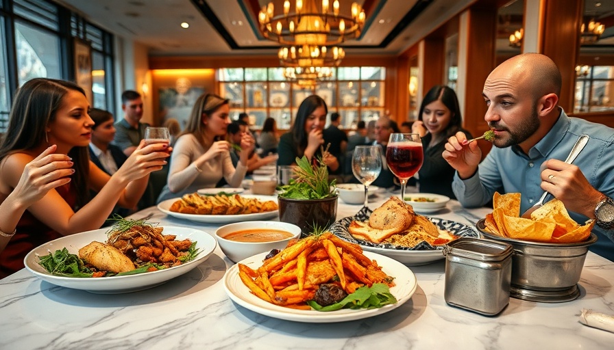 Gourmet dishes on marble table at new Philly restaurant opening February 2025.