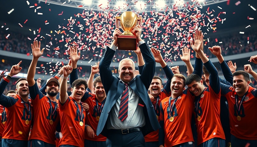 NFL head coach power rankings 2025 celebration with trophy and confetti.