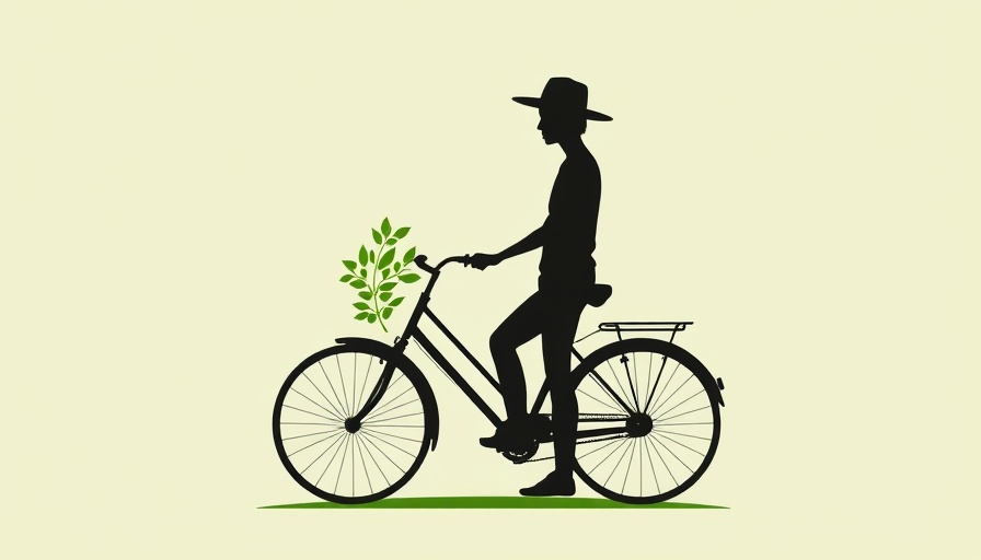 Minimalistic logo of Green Philly with bicycle silhouette.