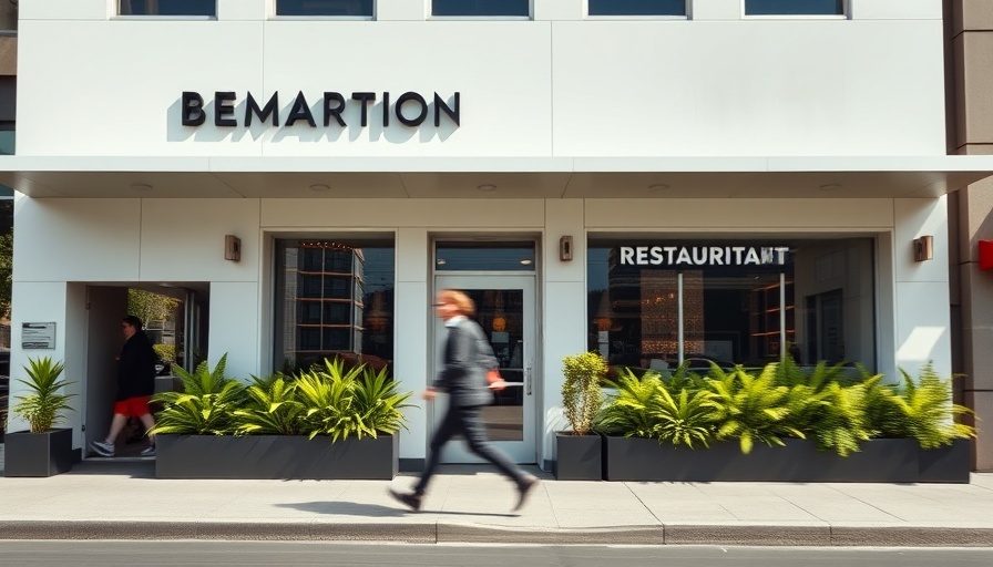Modern restaurant in Wynwood with sleek design.