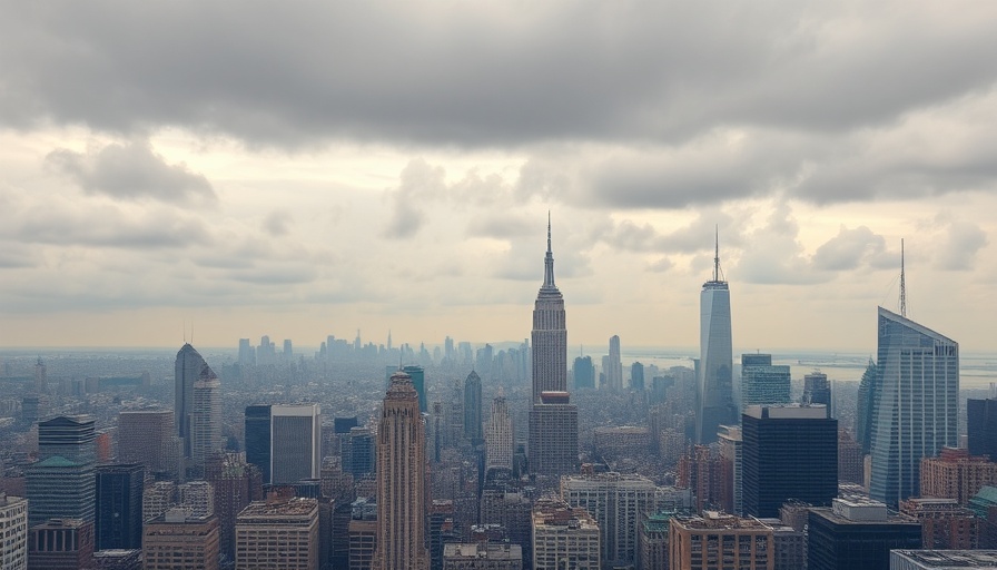 Center City housing skyline under cloudy sky.
