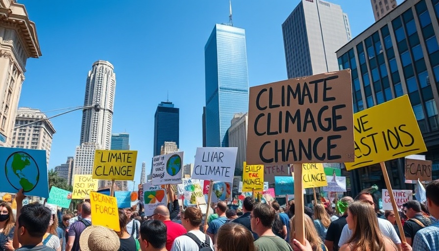 Stand Up for Science march Philadelphia, protest scene with climate sign.