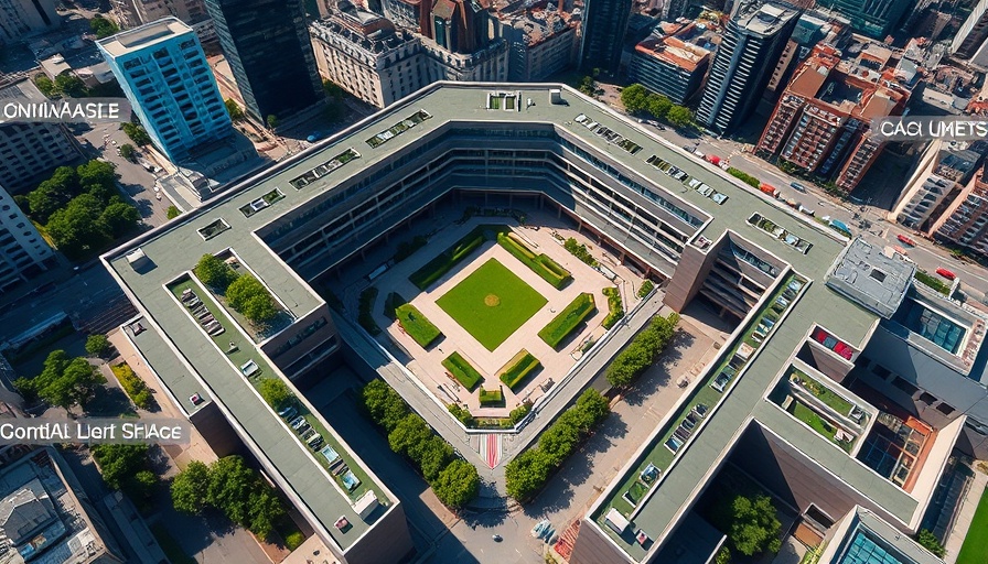 Modern architectural complex with central courtyard, Liu Jiakun Pritzker Prize.
