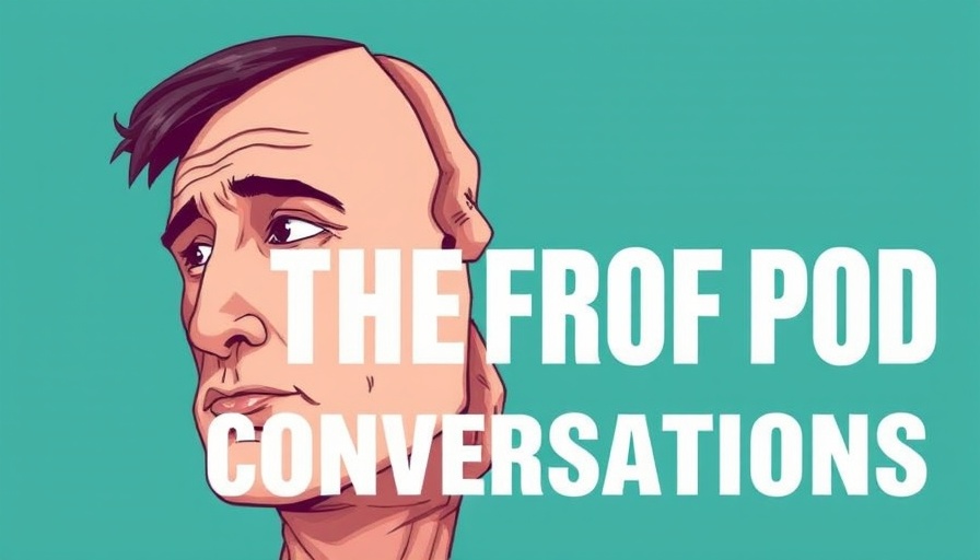 How Not to Invest podcast graphic with split head design.