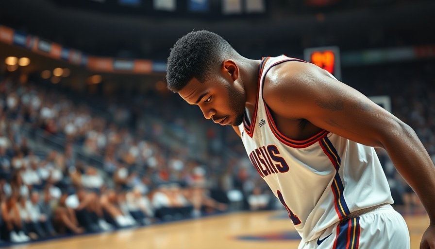 Focused Paul George displaying intensity on basketball court, season-ending injury.