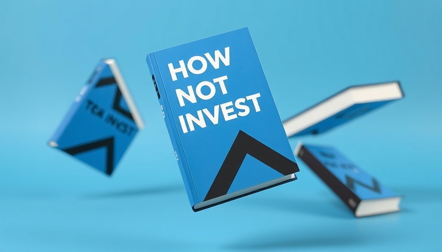Dynamic display of 'How Not to Invest' book cover on blue.