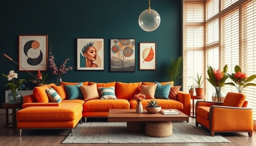 Stylish Airbnb living room in Tokyo with vibrant decor, 2025.