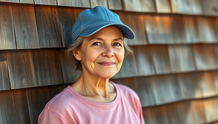 Casual woman in blue cap against rustic wall, March 22 2025 politics Philadelphia.