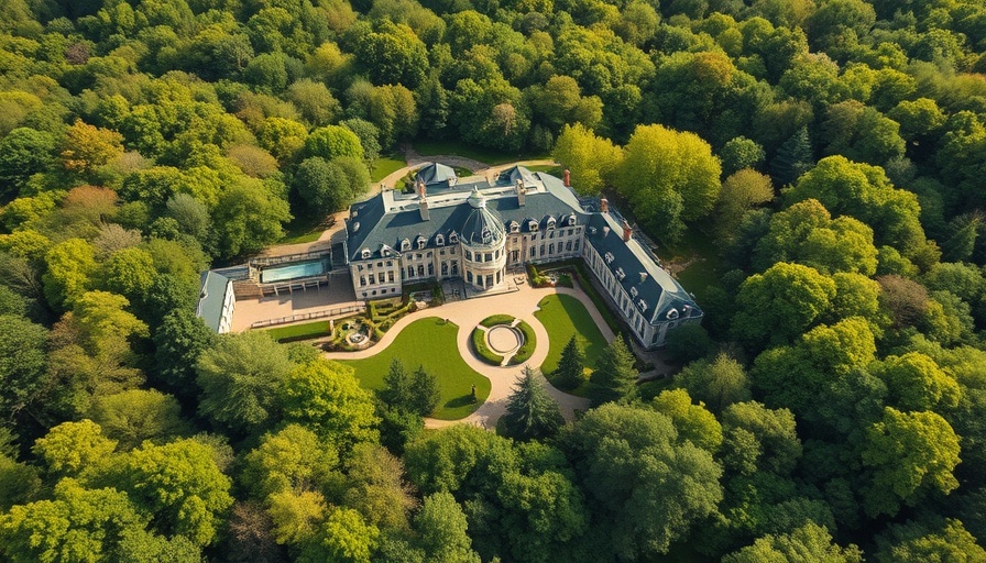 Main Line mansion with expansive garden and elegant architecture