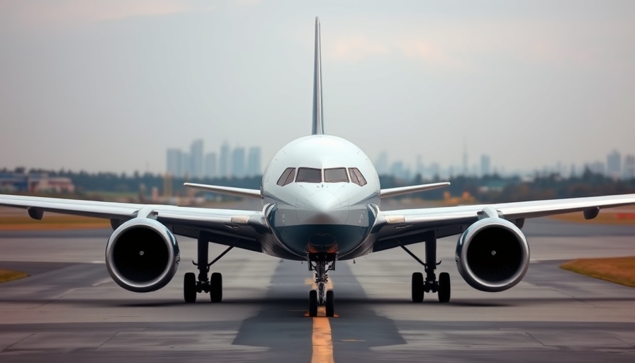 Air Canada airplane on runway showcasing new cabin look.