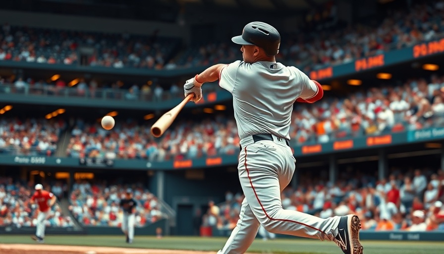 Phillies player swings bat, vibrant game, energetic action.