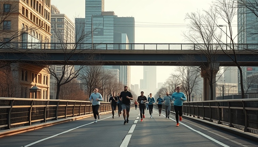 Joggers on urban trail under bridge in Philadelphia, showcasing best running trails.
