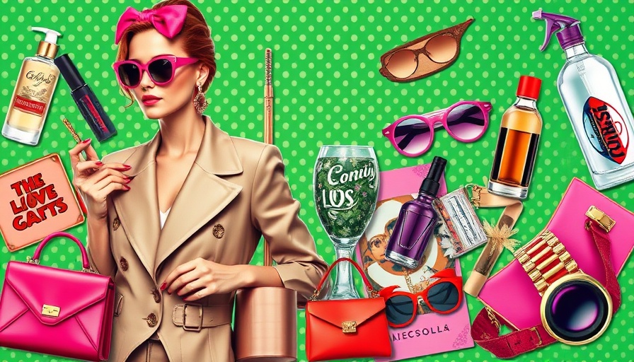 Vibrant wealth collage with luxury items and pop culture.