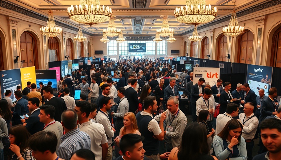 Philly Startup Leaders rebrand event bustling with attendees and booths.