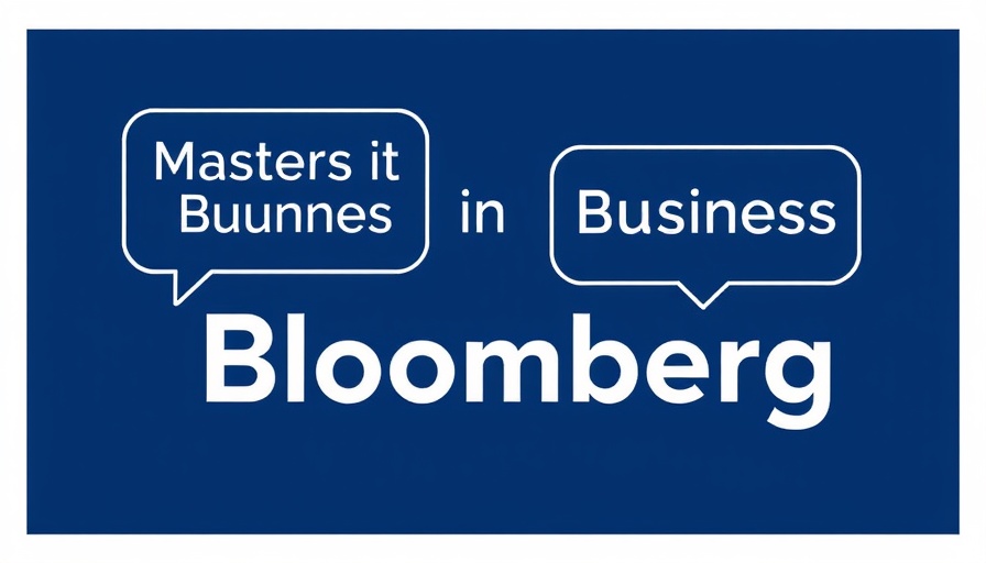 An Evening with Michael Lewis: 'Masters in Business' podcast logo, blue background.