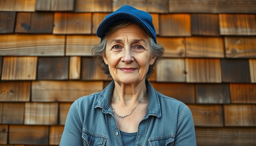 Confident woman in blue cap against rustic wall, Changing Political Landscapes.