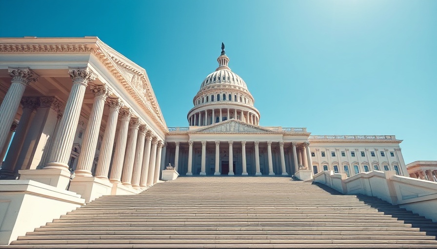 Capitol building representing Credit Card Competition Act legislation