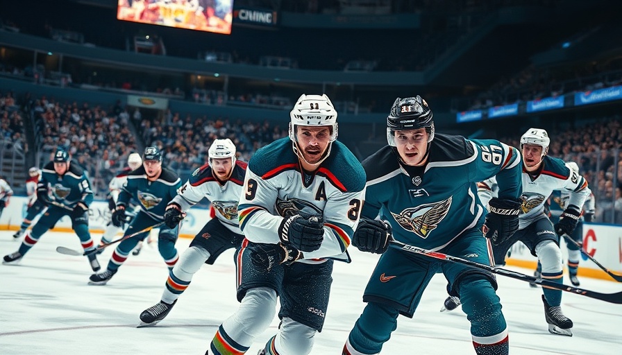 Hockey players in action during dynamic game, Noah Cates contract extension.
