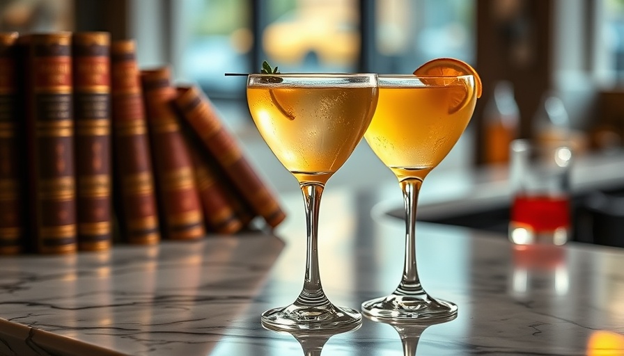Elegant cocktails at one of the best bars in Chicago.