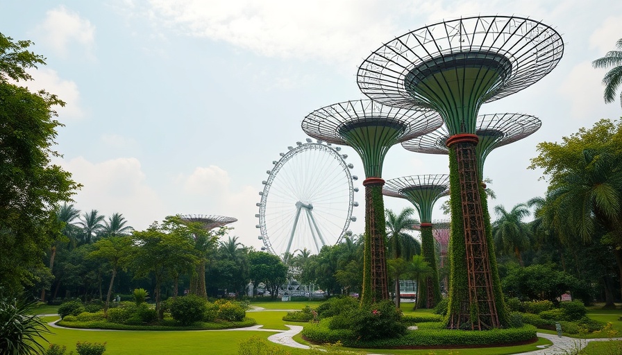 Chase Sapphire Reserve Refresh with scenic park and futuristic structures