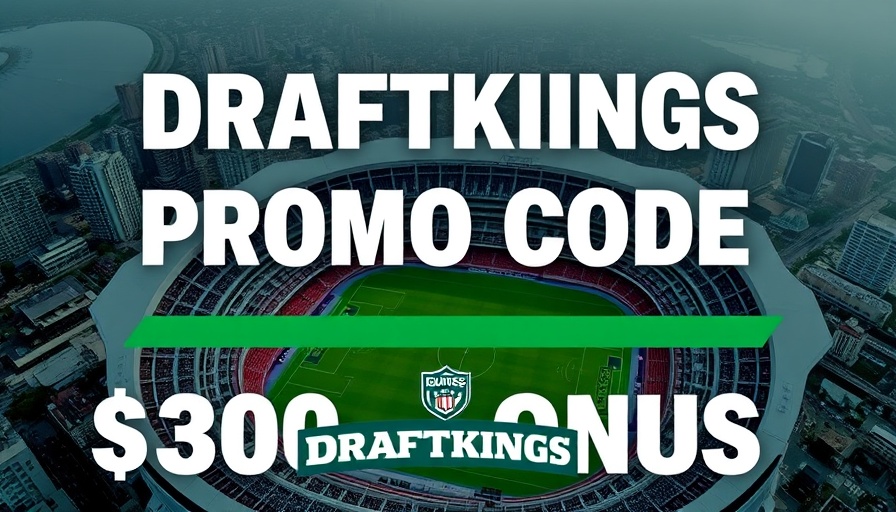 DraftKings promo code banner with $300 bonus offer.