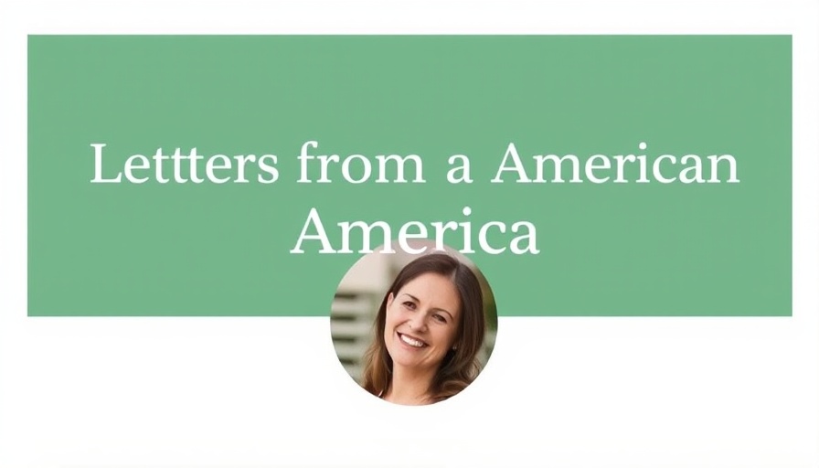 Letters from an American newsletter subscription banner