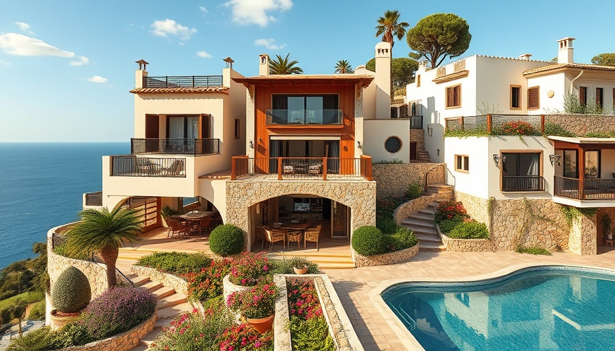 Beautiful villas in Spain with lush settings and stunning views.