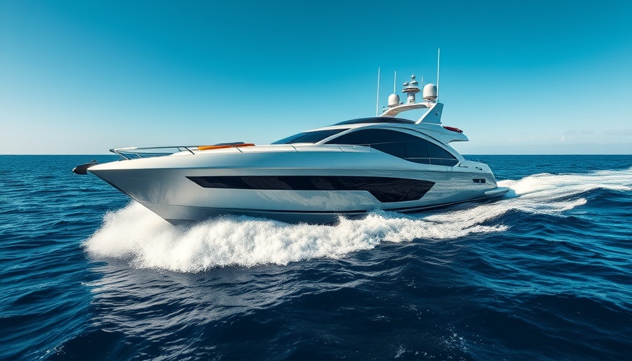 Invictus yacht cruising through serene blue waters, Cannes 2025.