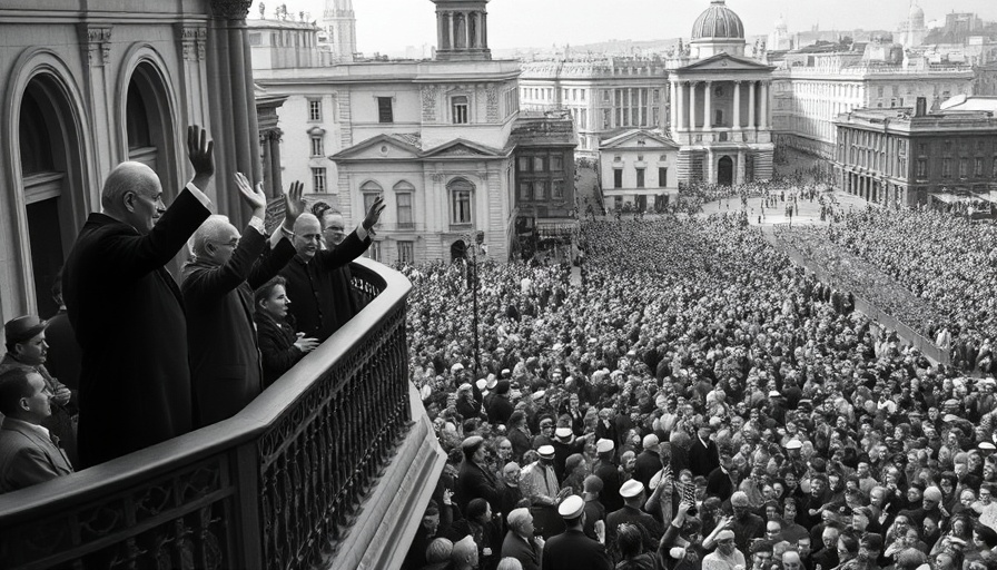 The Right's 1939 Project: Leaders wave to a massive crowd.