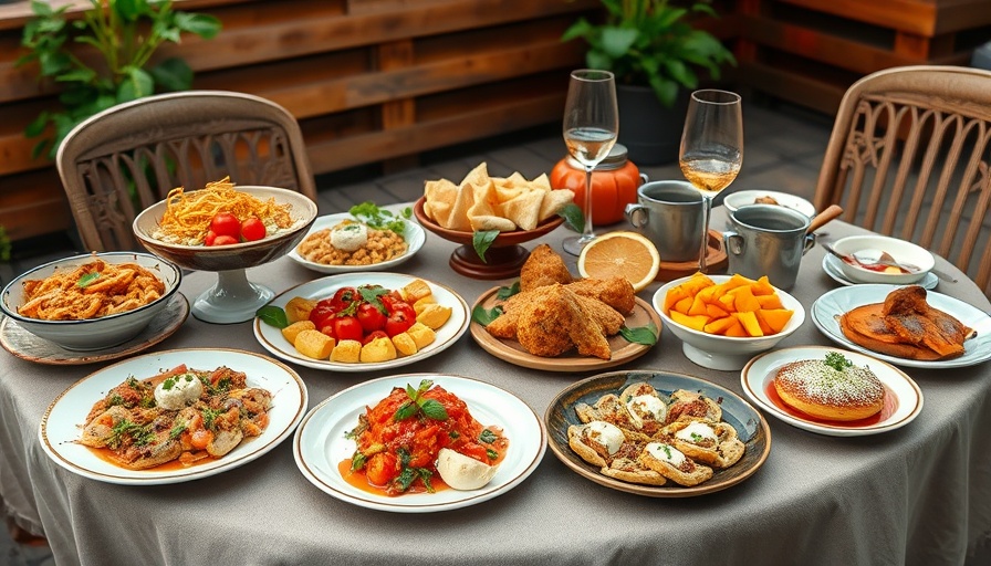 Assorted Italian dishes at Manayunk Restaurant Week.