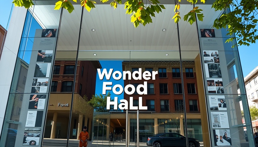 Wonder Food Hall South Philadelphia Opening exterior glass facade
