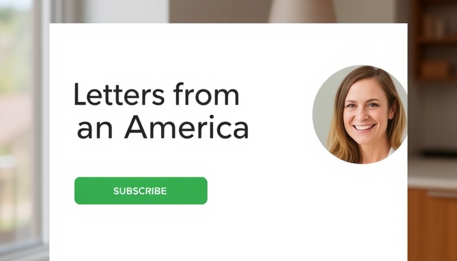Digital newsletter about politics with a subscribe button.