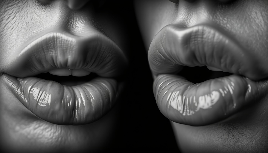 Gabriele Stötzer artist resilience expressive close-up lip series.