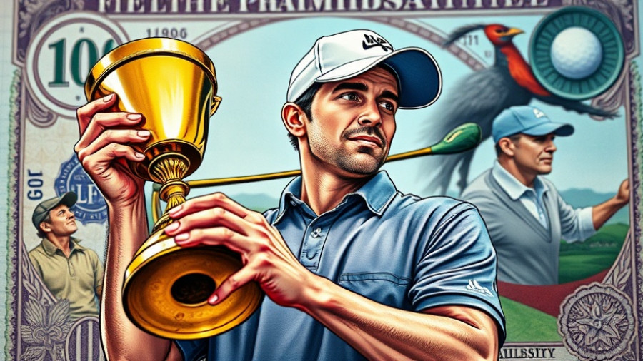 Jack Nicklaus defamation lawsuit illustration on colorful currency
