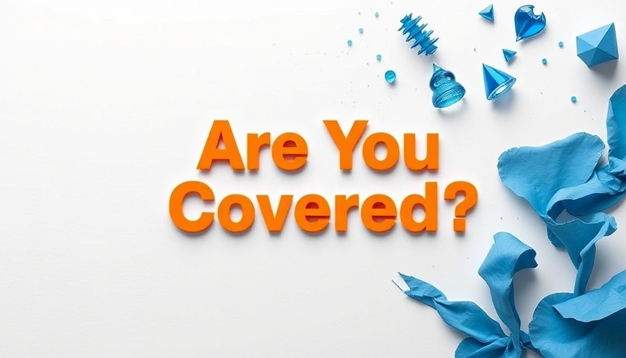 Insurance claim denial concept with bold graphic text