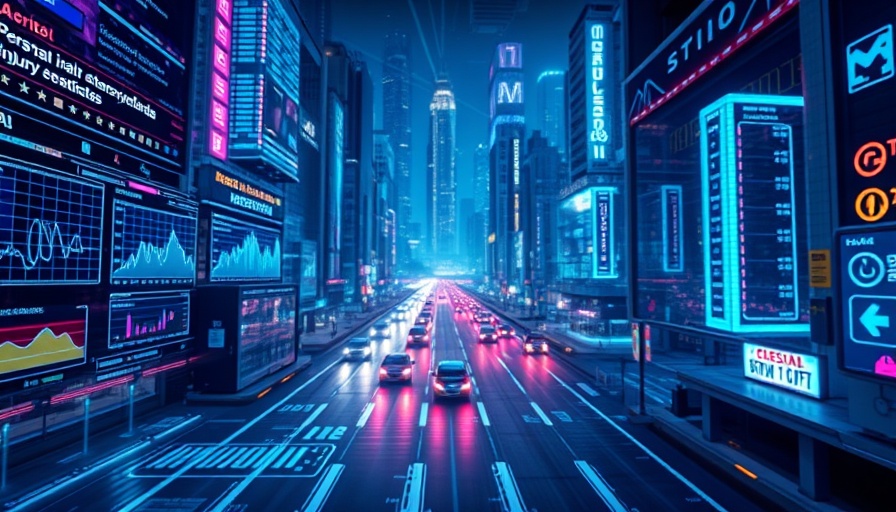 AI technology in personal injury claims with futuristic interface
