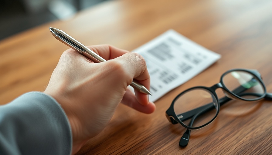 Close-up of receipt for proof of ownership in insurance claims.